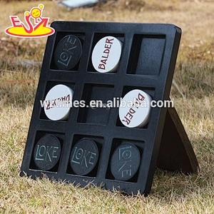 2018 wholesale kids toy wooden tic tac toe game new design children toy wooden tic tac toe game funny tic tac toe game W01B037