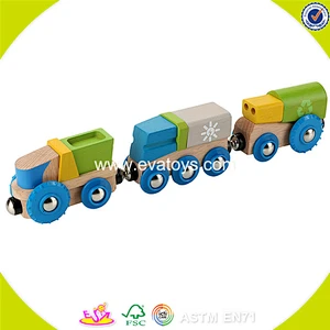 wholesale lovely wooden train toy for kids,top quality wooden blocks train toy,beautiful wooden blocks train toy W05C014
