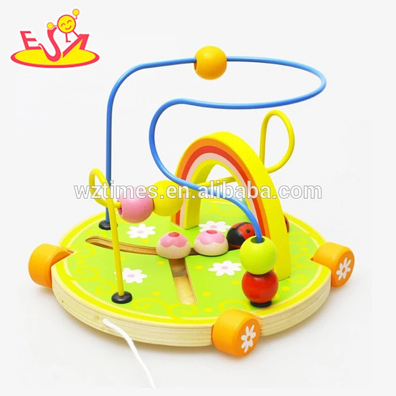 2018 wholesale baby wooden educational games for kids W11B099