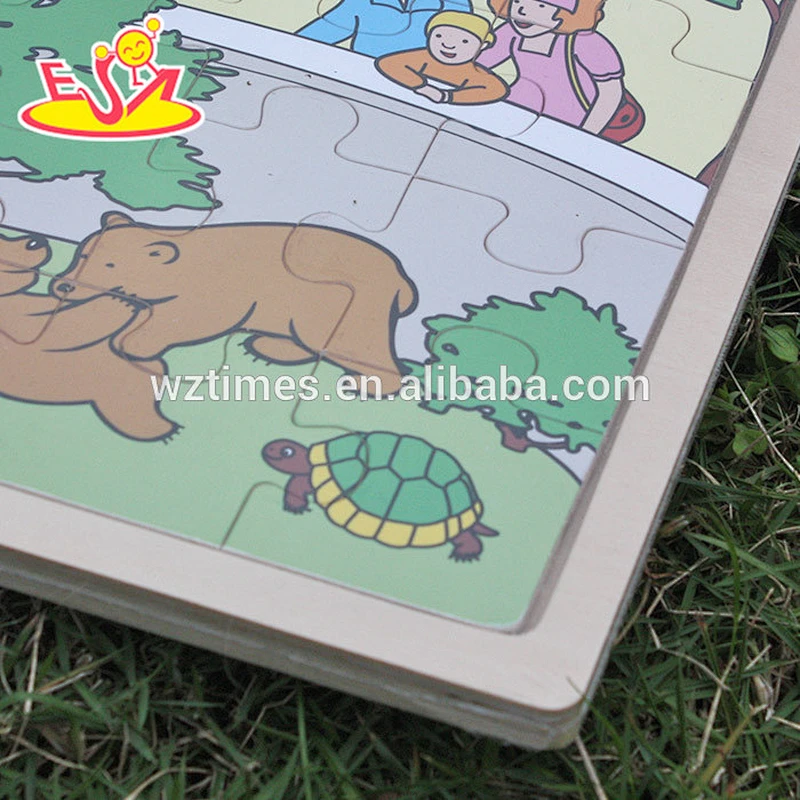 wholesale 3d wooden jigsaw puzzle top fashion 3d wooden jigsaw puzzle W14C240
