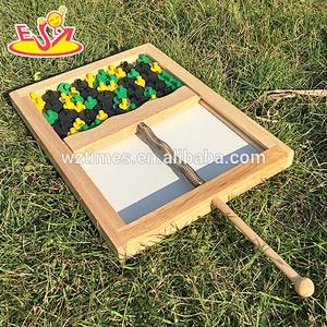wholesale brand new wooden mouse trap toy high quality wood mouse trap game W11A035