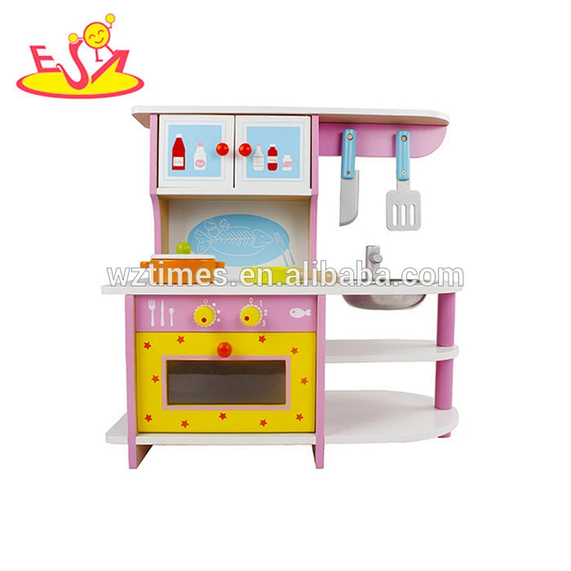 wholesale kids wooden kitchen set role play baby wooden kitchen set popular children wooden kitchen set W10C167