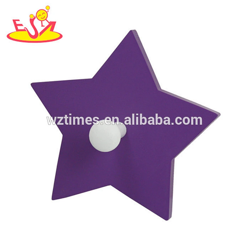 wholesale baby wooden wall hook cheap kids wooden wall hook high quality children wooden wall hook W09B026
