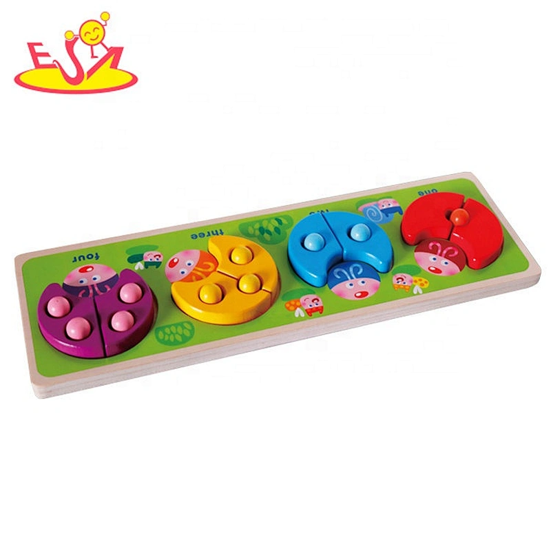 2019 New fashion intelligent wooden educational baby toys for wholesale W13E107