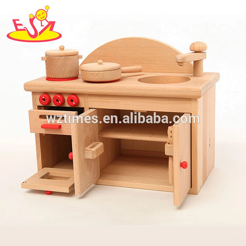 2018 großhandel baby holz küche herd spielzeug rollenspiel kinder holz küche herd spielzeug heißer verkauf holz küche herd spielzeug w10c199