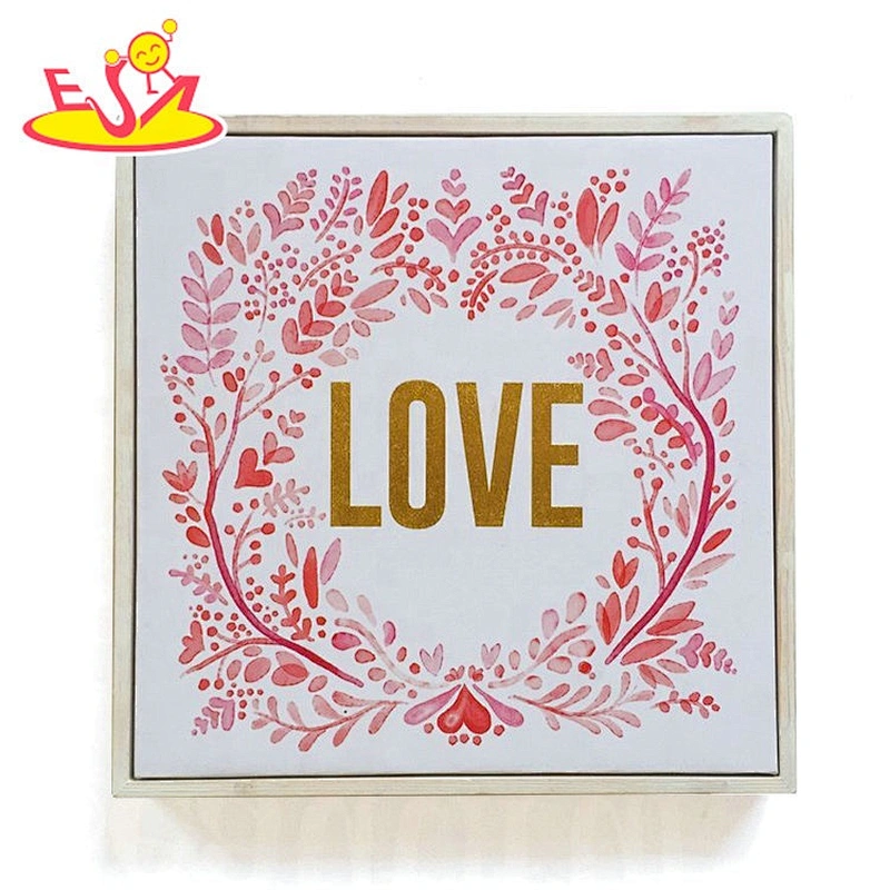 New design decorative wooden wall art for kids W09D058