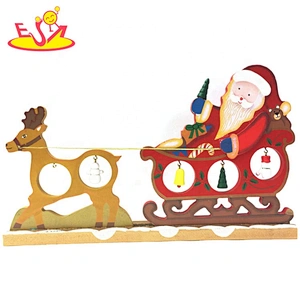 high quality Christmas wooden table decoration ideas with customize W09D074