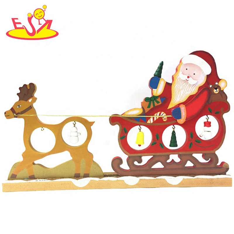 high quality Christmas wooden table decoration ideas with customize W09D074