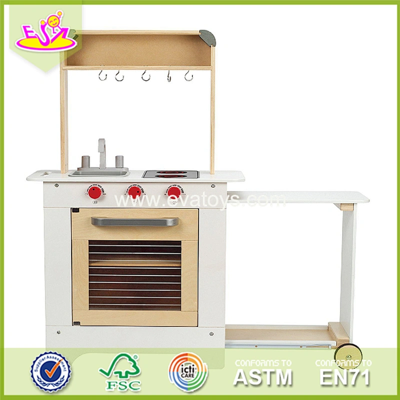 2018 New design wooden educational kitchen toy children wooden educational kitchen toy W10C260