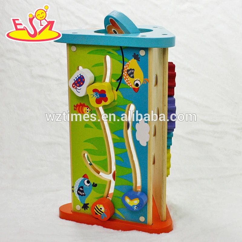 2018 Wholesale cheap wooden kids toys educational wooden kids toys new design wooden kids toys for sale W12D054
