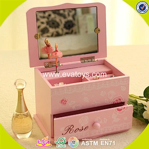 wholesale new brand wooden luxury jewelry box high quality wooden luxury jewelry box W09E008A