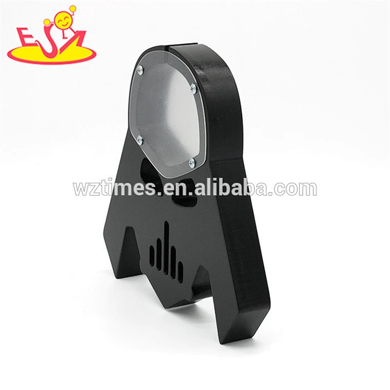 wholesale skull shape wooden baby money box for sale W02A283