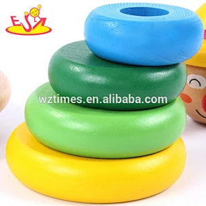 Venta al por mayor de moda superior de los niños educativos juego de pila de madera para la venta W13D094