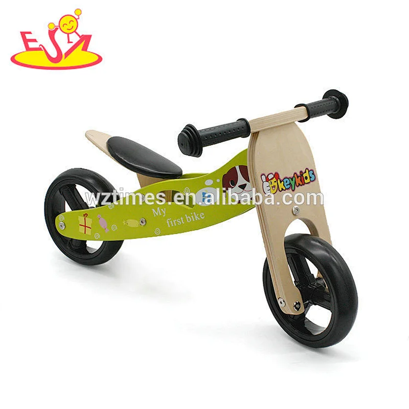 wholesale cheap wooden toddler bike best design wooden toddler bike W16C098-1