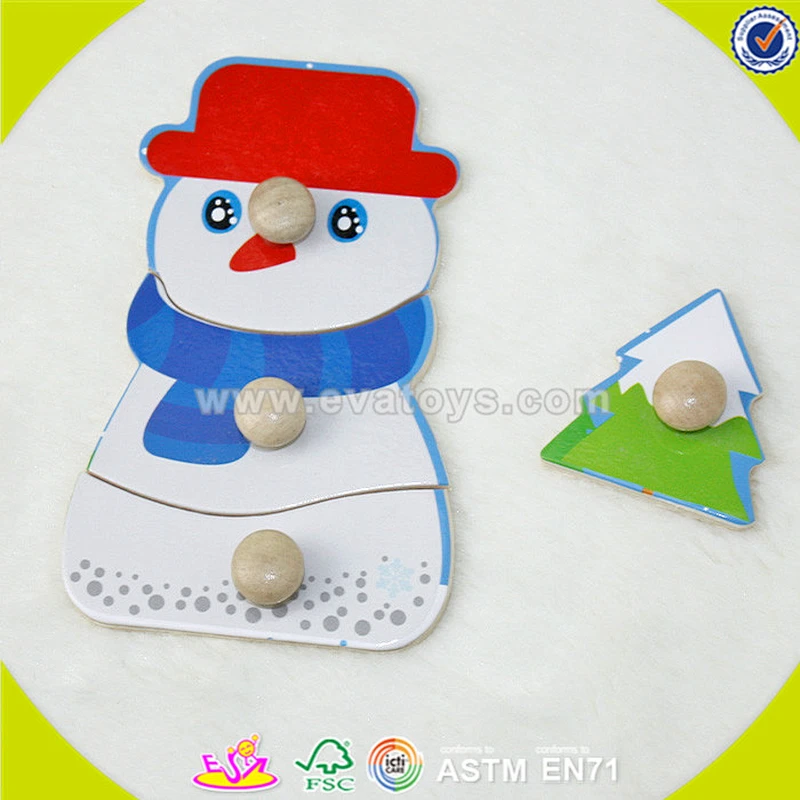 wholesale cheap wooden children puzzle for education W14M072