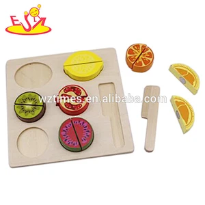 wholesale simulation kids wooden fruit toys for cutting W10B088