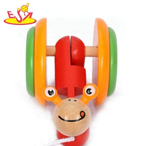 Top sale animal design wooden push toy for kids W05B160