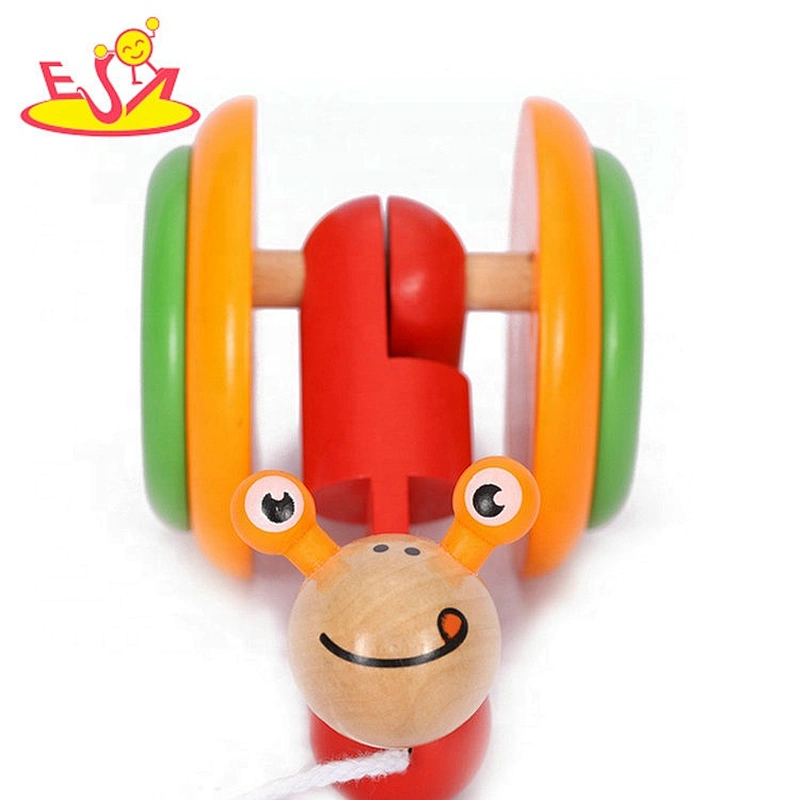 Top sale animal design wooden push toy for kids W05B160