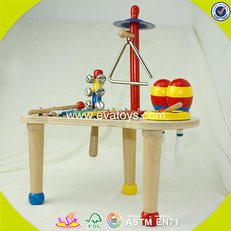 wholesale fashion baby wooden music toy set funny children wooden music toy set W07A066