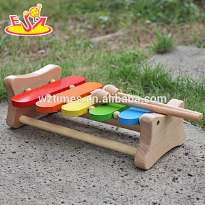 2018 New design baby wooden xylophone toy funny kids wooden xylophone toy best sale children wooden xylophone toy W07C048