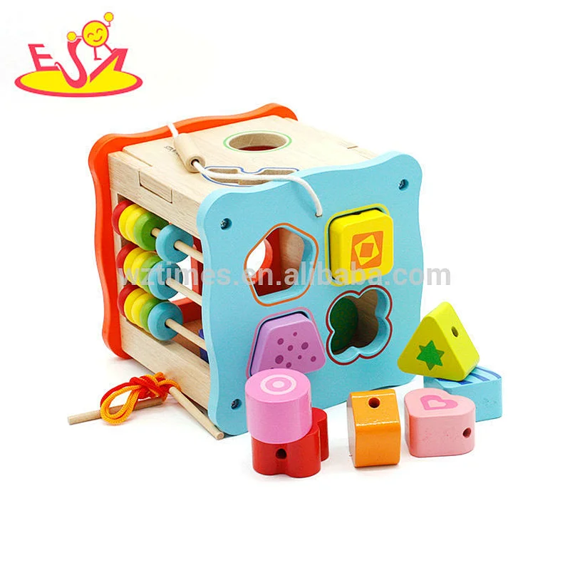 Nueva llegada caja de suscripción de niño de madera para la educación W12D088