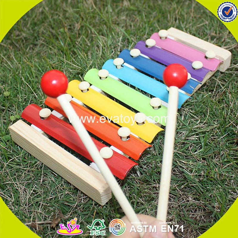 best sale kids wooden toy xylophone most popular children's wooden toy xylophone W07C040