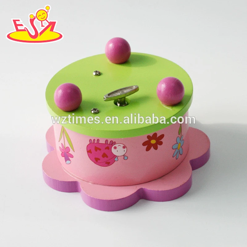 wholesale fashion popular wooden children music box for sale W07B028