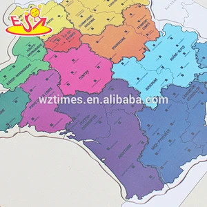 wholesale best children wooden world map puzzle top fashion kids wooden world map puzzle W14C242