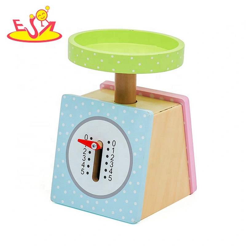 Top sale montessori educational wooden toy scales for children W10D150