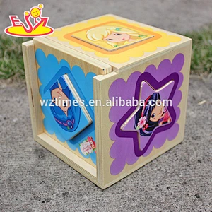 Wholesale educational wooden box toy for kids W11C012