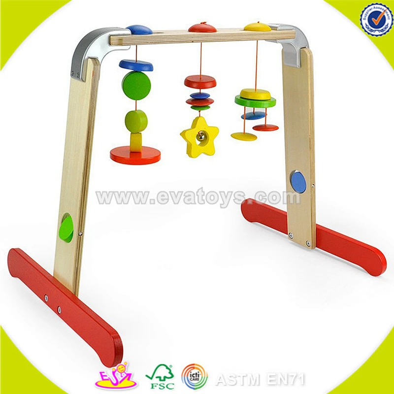 wholesale educational wooden baby gym for activity play W01A092