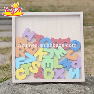 2018 venta al por mayor de educación infantil abc de madera aprendiendo mejores niños de madera abc aprendiendo W14B072