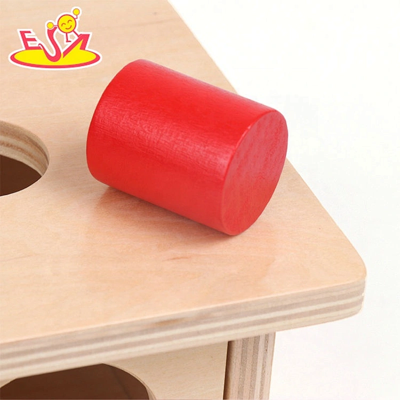 Best design educational wooden montessori permanence box for kids W12F085
