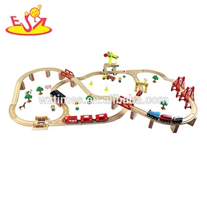 hottest kids wooden train toy set for boy W04C044