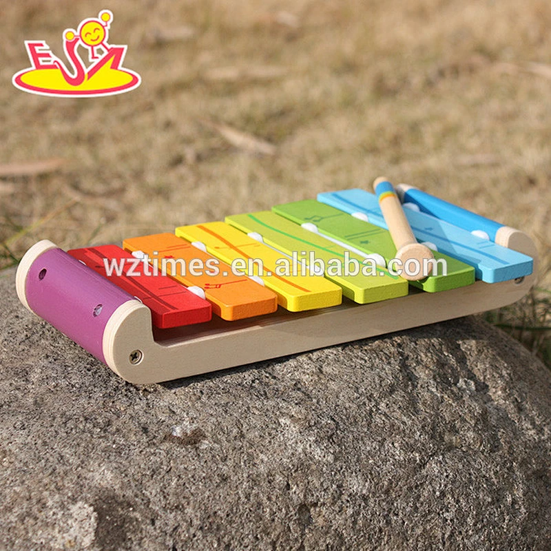 Wholesale baby educational wood xylophone for sale W07C056