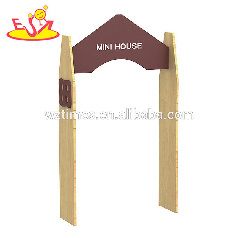 Wholesale nursery school storage shelf wooden playroom storage top fashion children wooden playroom storage W08C186