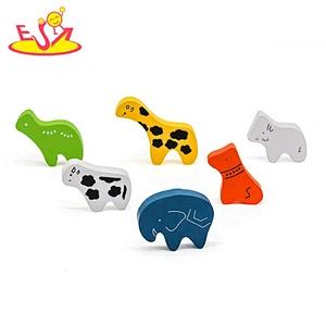 2019 Top sale kids educational wooden toy truck for wholesale W05B074