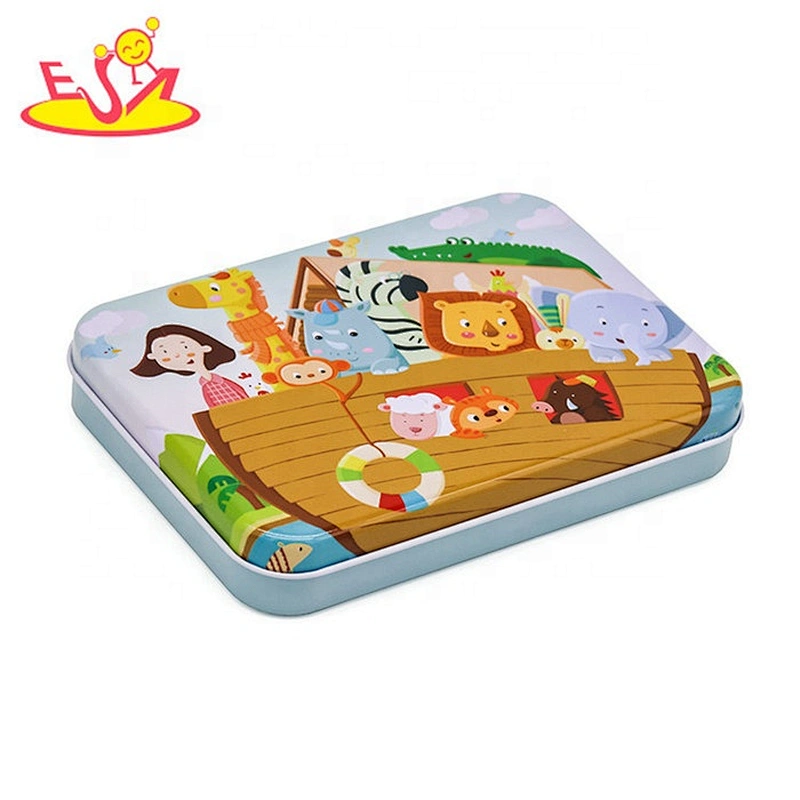 2019 New hottest kids educational wooden photo puzzle with customize W14N006