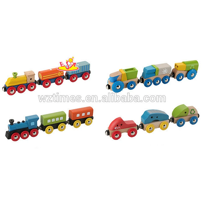 wholesale best sale children drag wooden toy as holiday gift W05C030