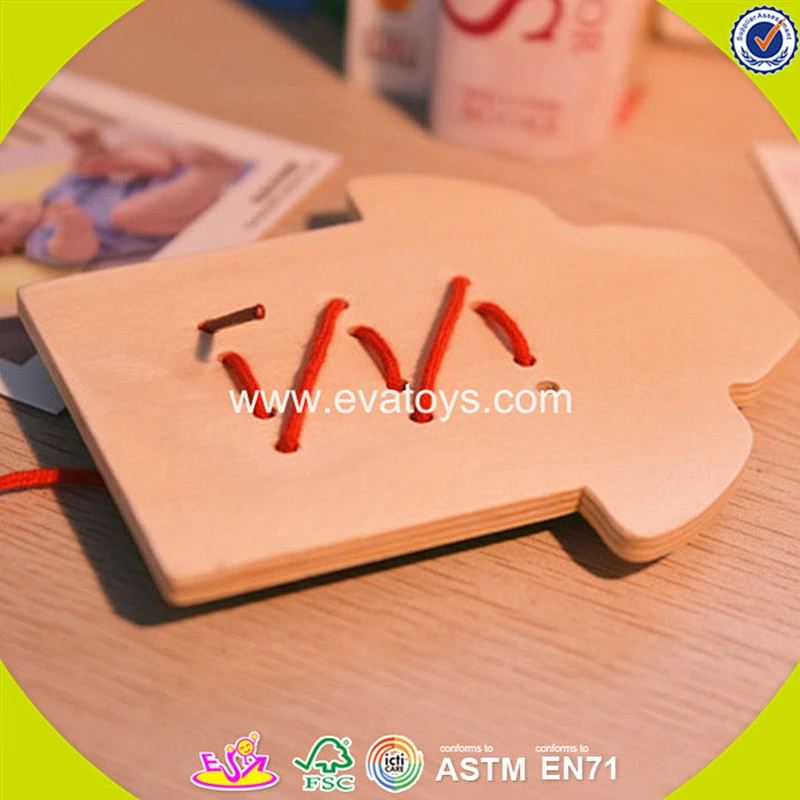 2018 wholesale most popular children diy wooden toy W01A089