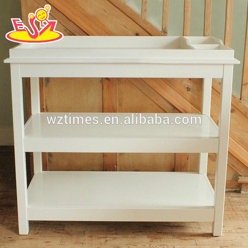 2018 high quality wooden baby changing tray with stand W08C123