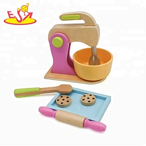 Neues Design vorgeben Spiel Holzspielzeug Mixer für Kinder W10D009