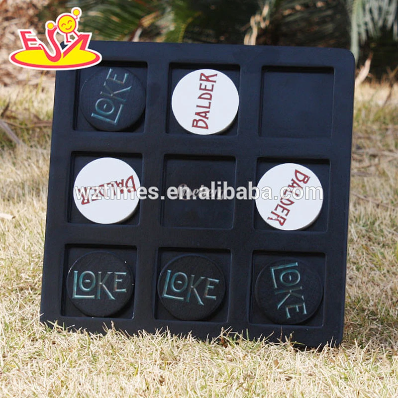 2018 wholesale kids toy wooden tic tac toe game new design children toy wooden tic tac toe game funny tic tac toe game W01B037
