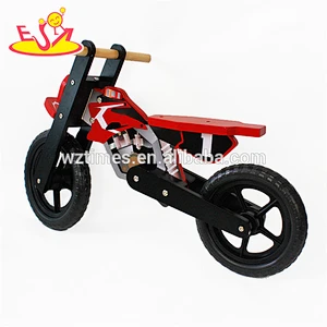 Wholesale new design long wooden balance bike for toddlers W16C152