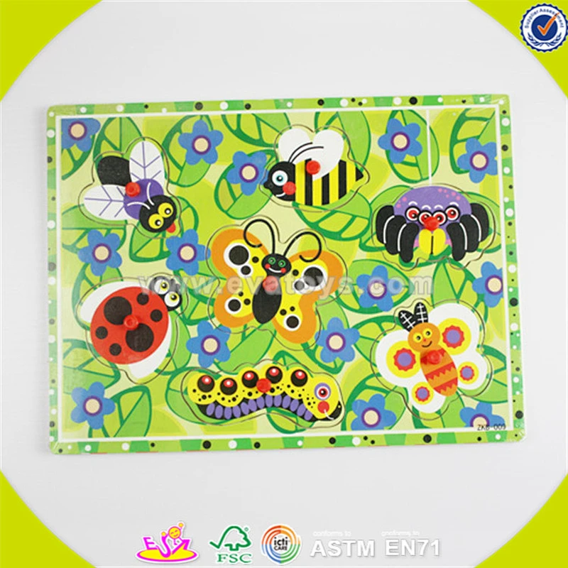 Wholesale top wooden children jigsaw toy wooden submarine children jigsaw toy wonderful kids puzzle W14A076