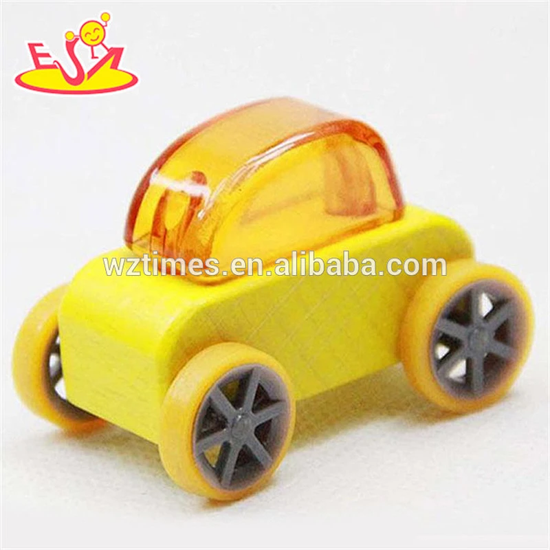 wholesale hot sale wooden mini car toy newly fashionable wooden mini car toy for kids W04A180B