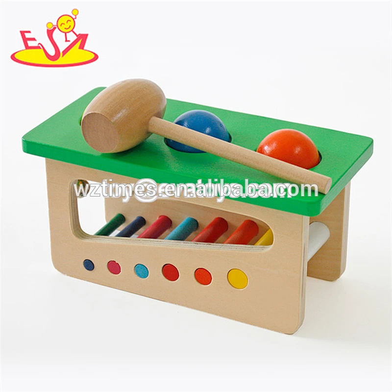 Hölzernes Tier der Großhandelsart und weise Spiel für Kinder W11G041