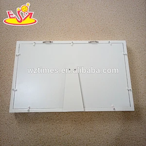 2018 wholesale baby simple 12 hole wood picture frame W09A050