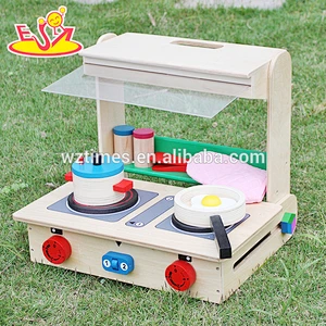 wholesale design europe style mini wooden table kitchen toy for children W10C177