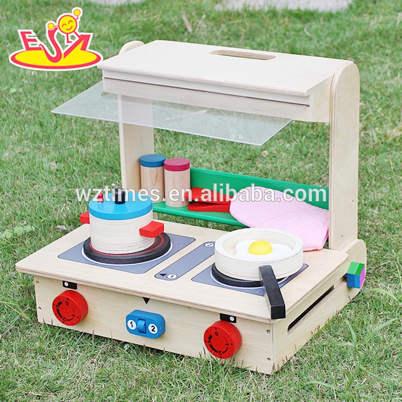 wholesale design europe style mini wooden table kitchen toy for children W10C177